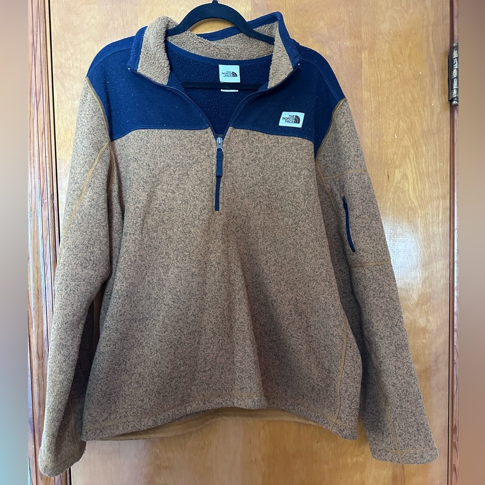 The North Face quarter zip